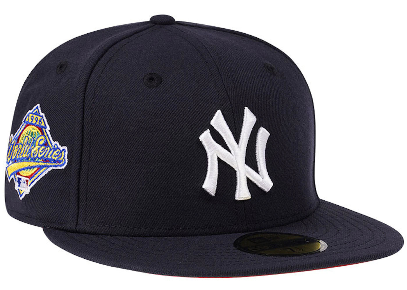 New Era New York Yankees World Series 1996 59Fifty Fitted Hat Navy/Red Edition