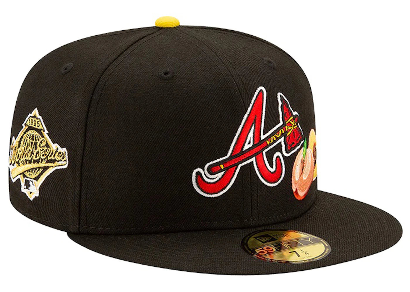 New Era Offset x Atlanta Braves 59fifty Fitted Hat Black