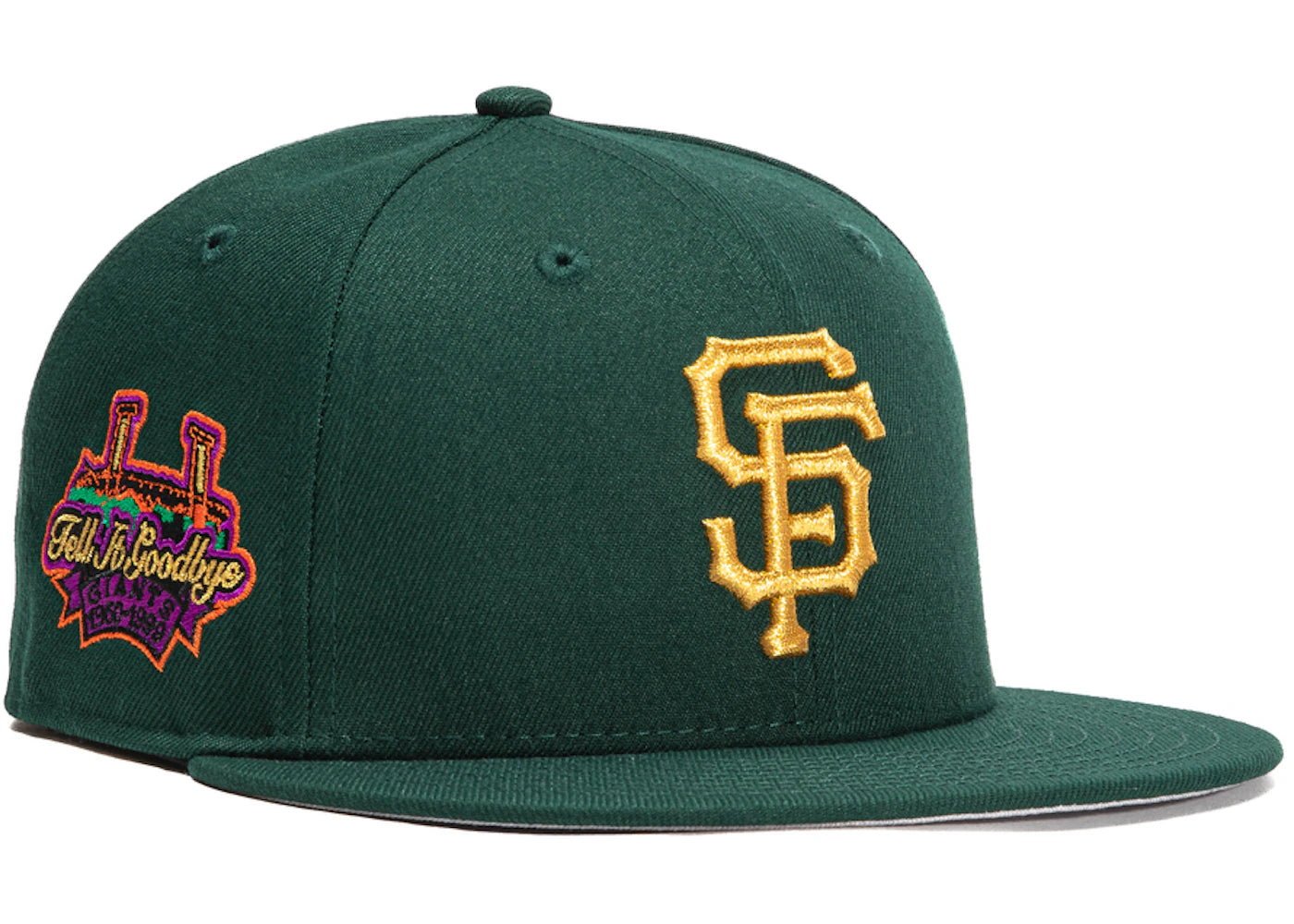 New Era San Francisco Giants Aux Pack Vol 2 Tell It Goodbye Patch Hat Club Exclusive 59Fifty Fitted Hat Green