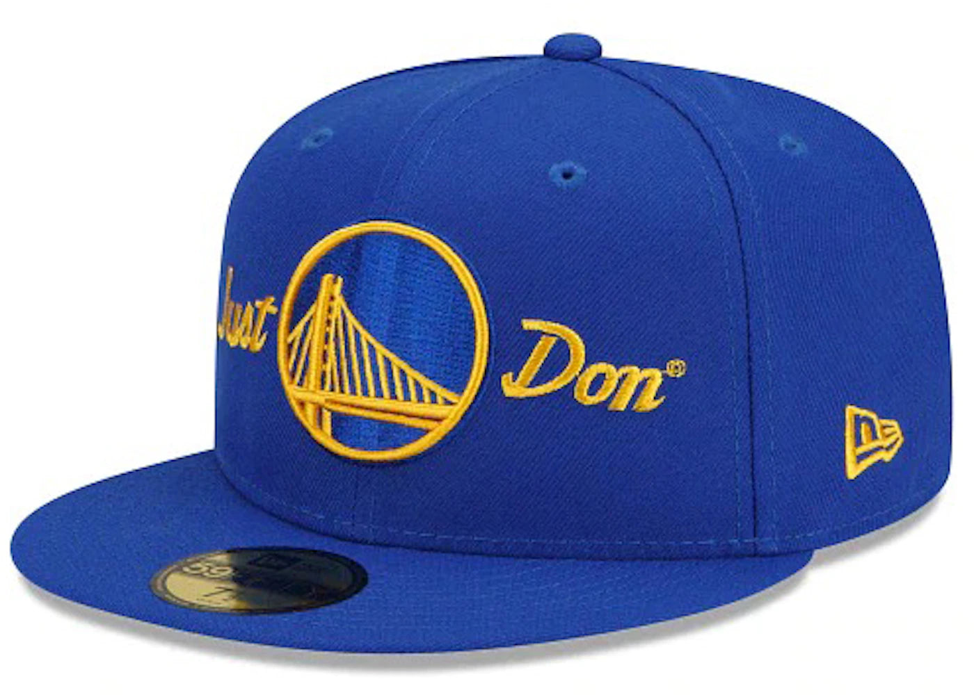 New Era x Just Don Golden State Warriors 59Fifty Fitted Hat Royal