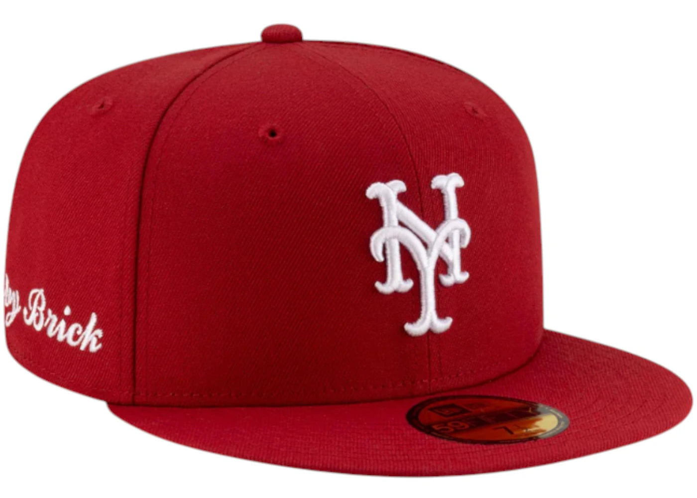 New Era x Nigel Sylvester x New York Mets 59Fifty Fitted Cap Red