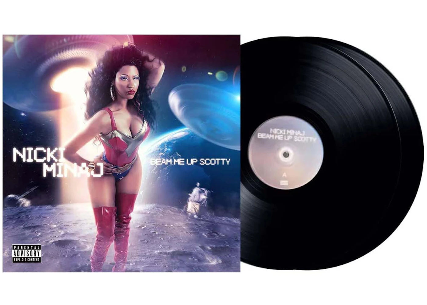 Nicki Minaj Beam Me Up Scotty 2XLP Vinyl Black