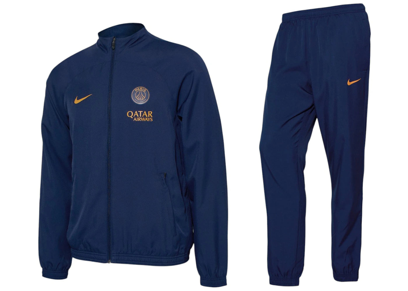 Nike 2023-24 Paris Saint-Germain Strike Tracksuit Blue