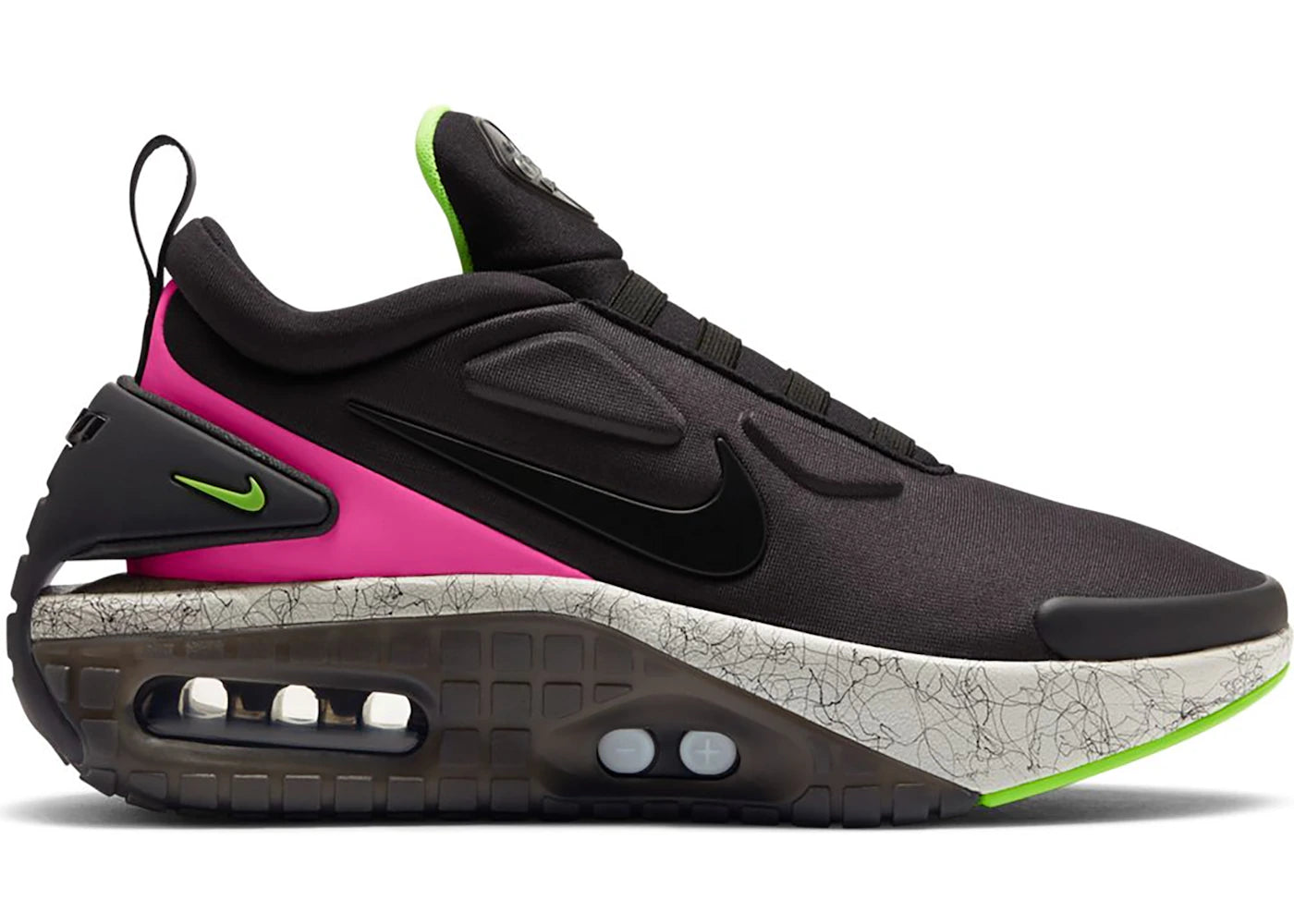 Nike Adapt Auto Max Black Laser Fuchsia Electro Green (Japan Charger)
