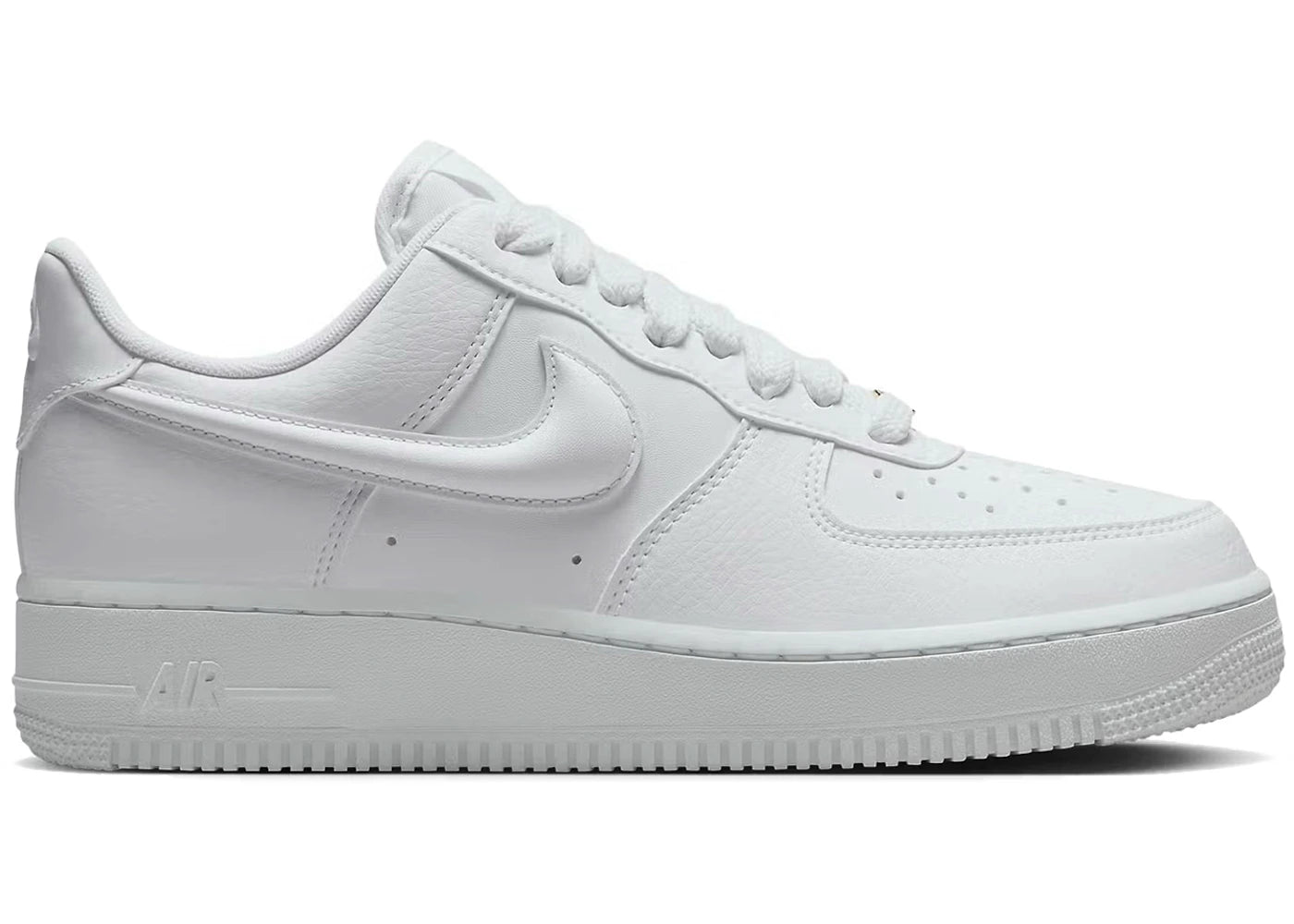 Nike Air Force 1 Low '07 Next Nature Triple White Bulbous Swoosh (Women's)