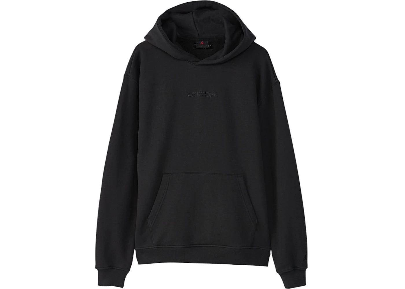 Nike Air Jordan Wordmark Fleece Hoodie Off Noir