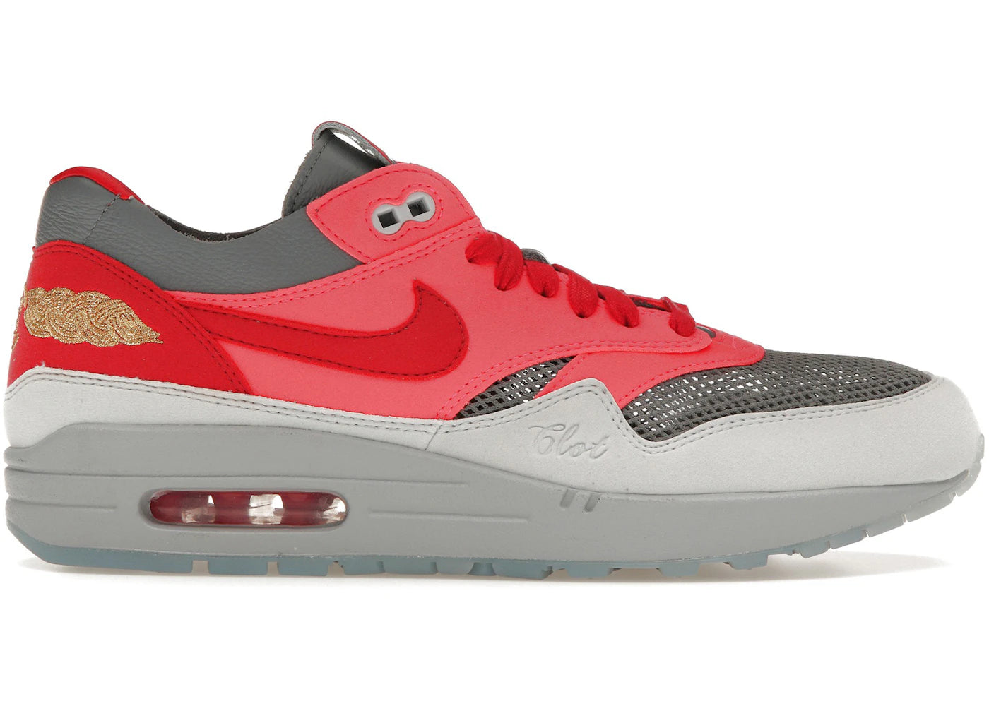 Nike Air Max 1 CLOT Kiss of Death Solar Red (Special Box)