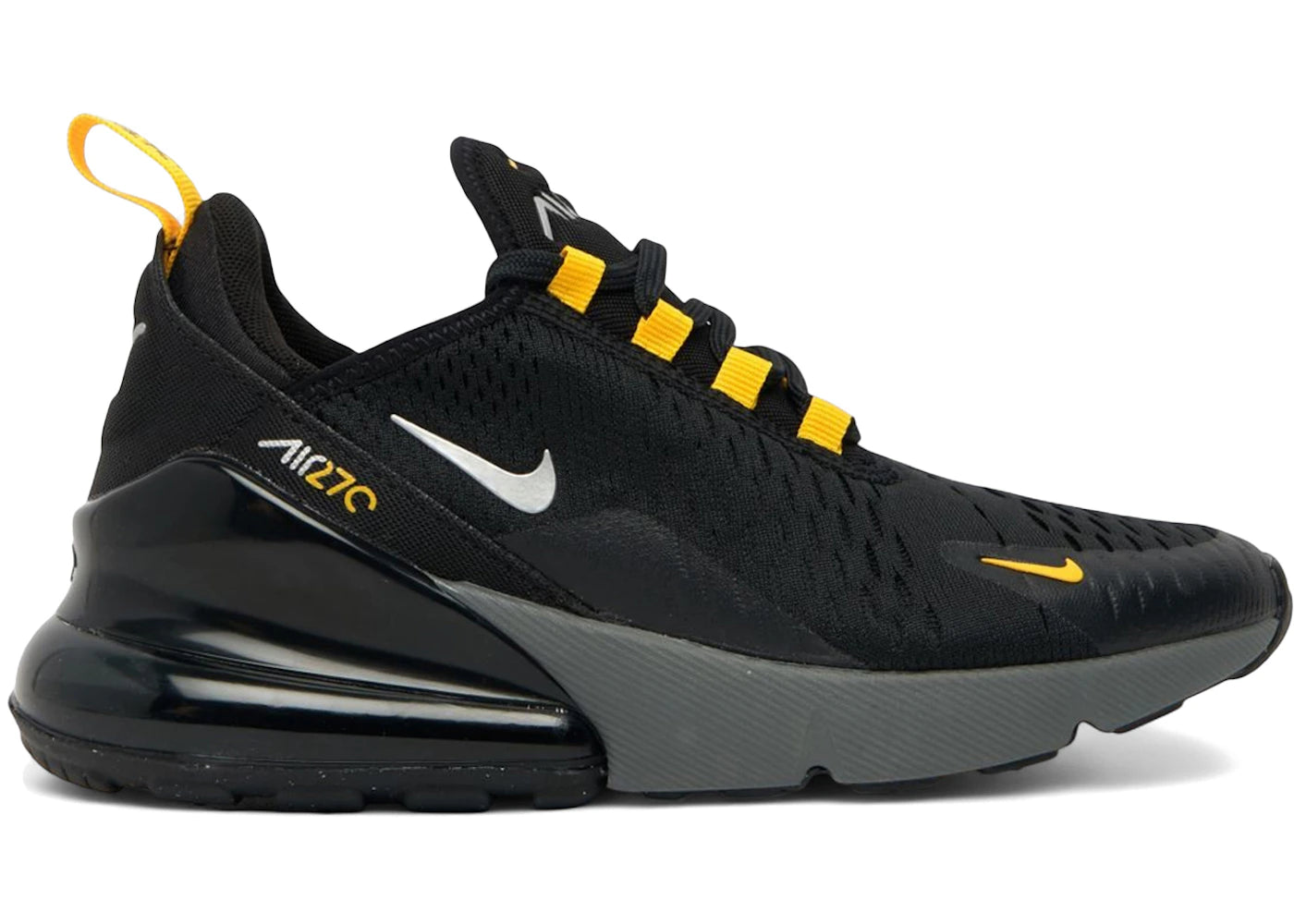 Nike Air Max 270 Black University Gold Smoke Grey (GS)