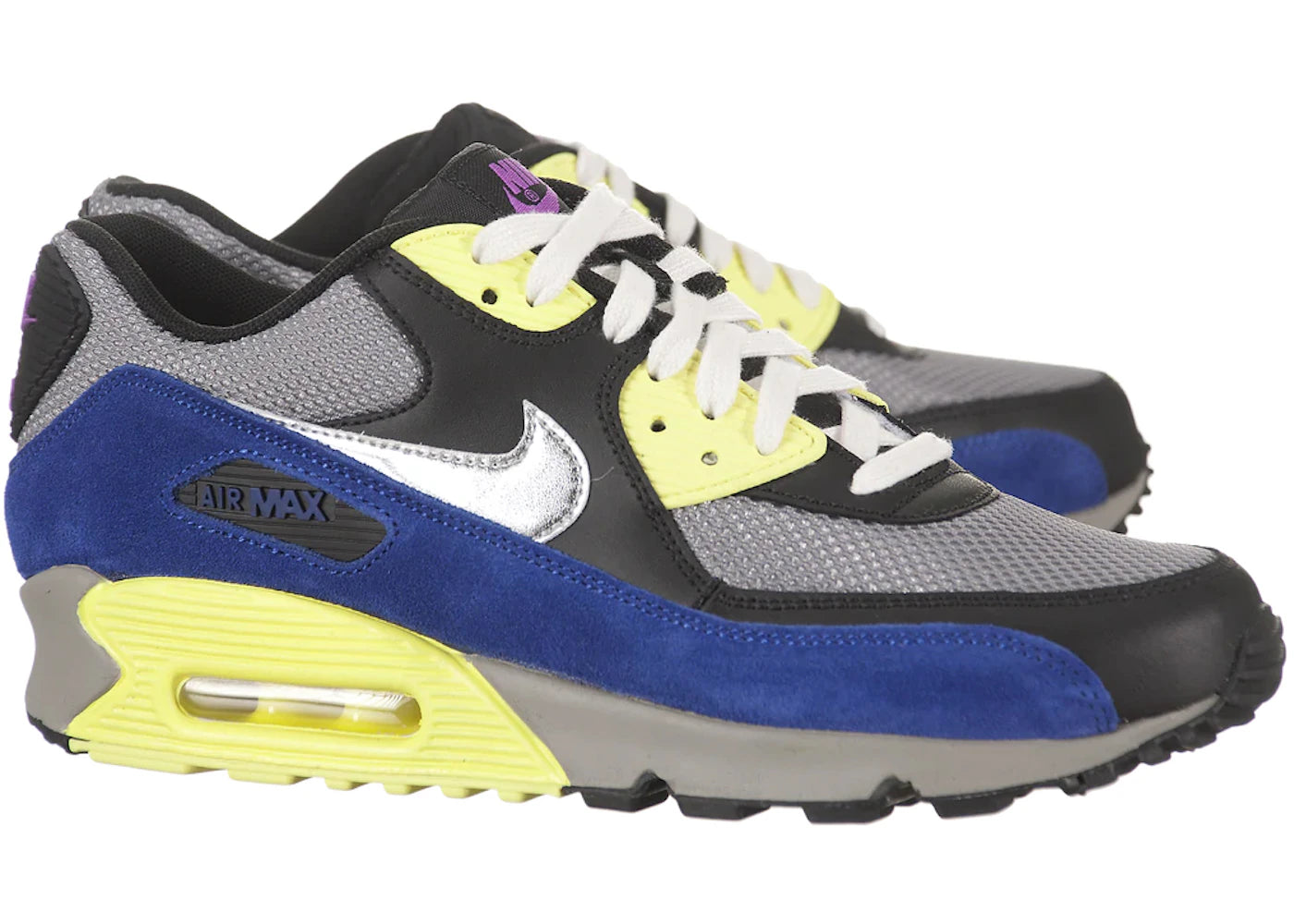 Nike Air Max 90 Grey Blue Electric (Women's)
