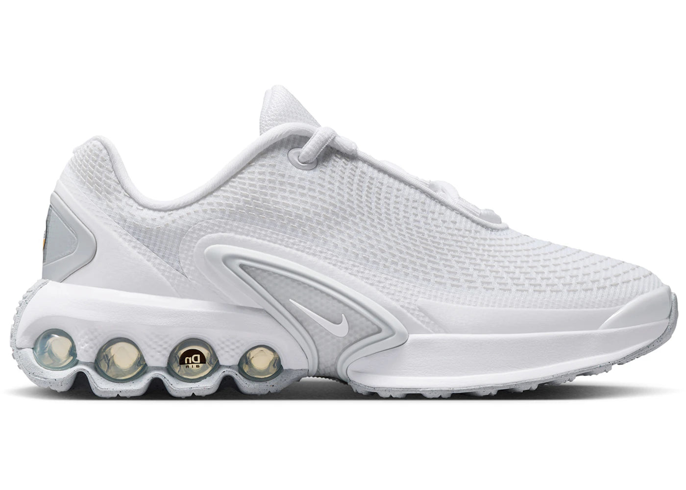 Nike Air Max Dn White Metallic Silver White (GS)