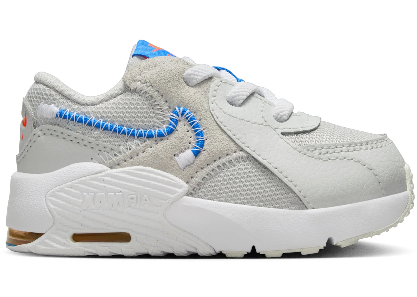 Nike Air Max Excee Photon Dust Total Orange White Photo Blue (TD)