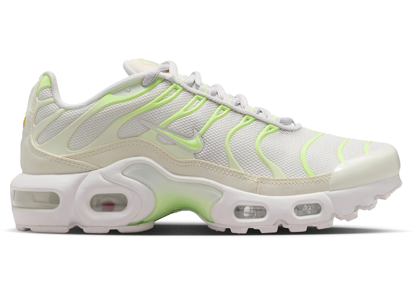 Nike Air Max Plus Platinum Tint Barely Volt (GS)