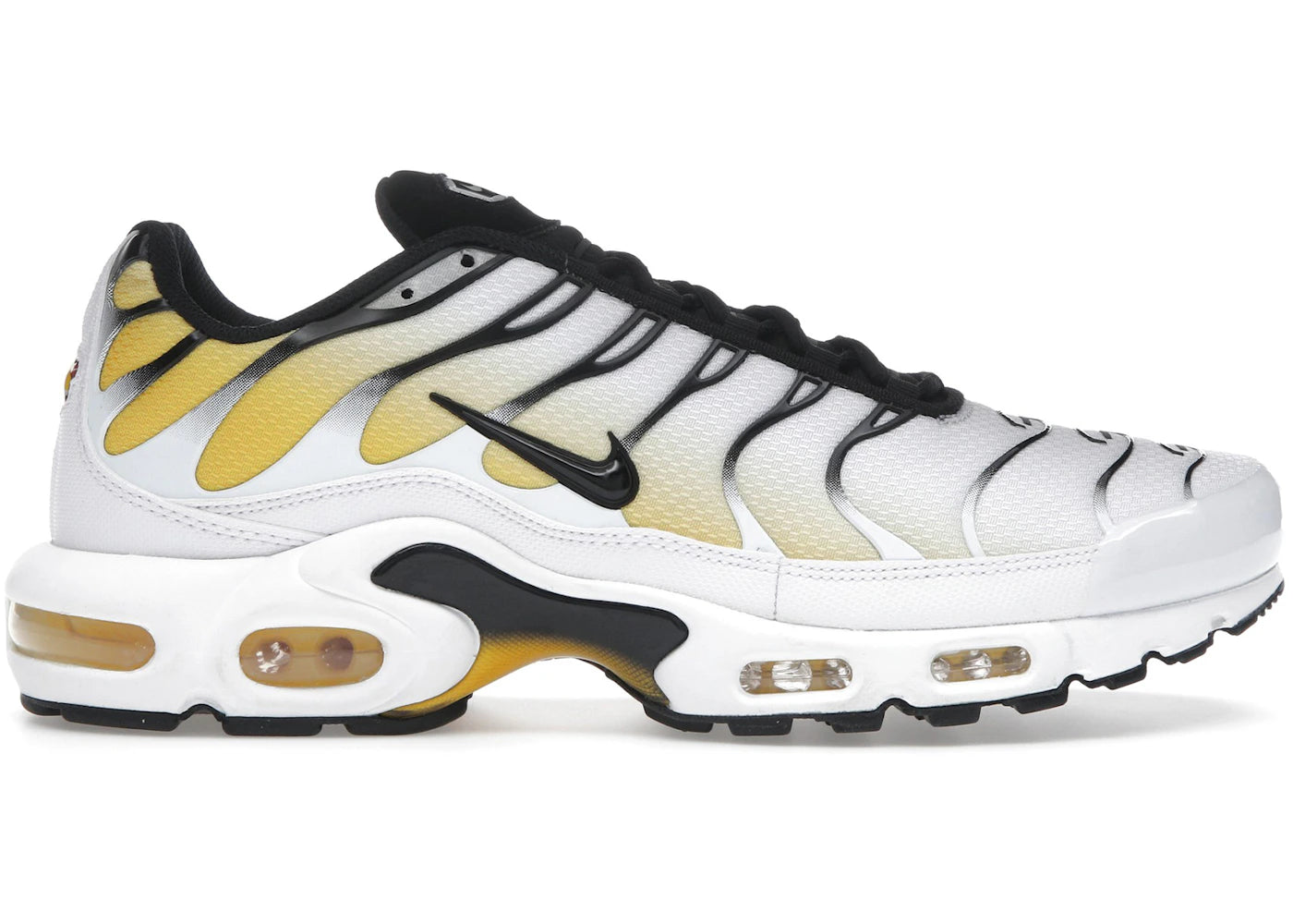 Nike Air Max Plus White Varsity Maize Black