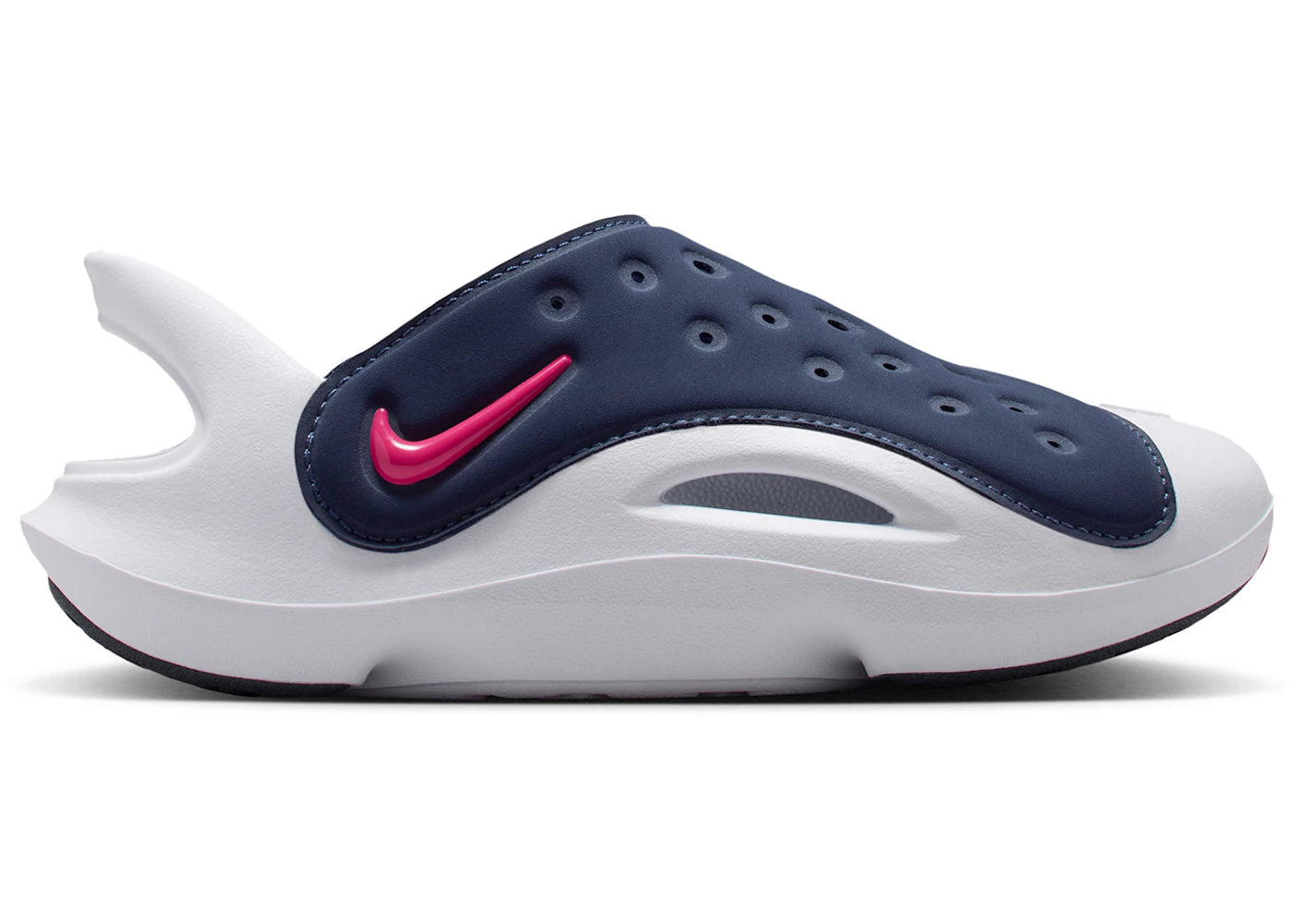 Nike Aqua Swoosh Midnight Navy White Rush Pink (PS)