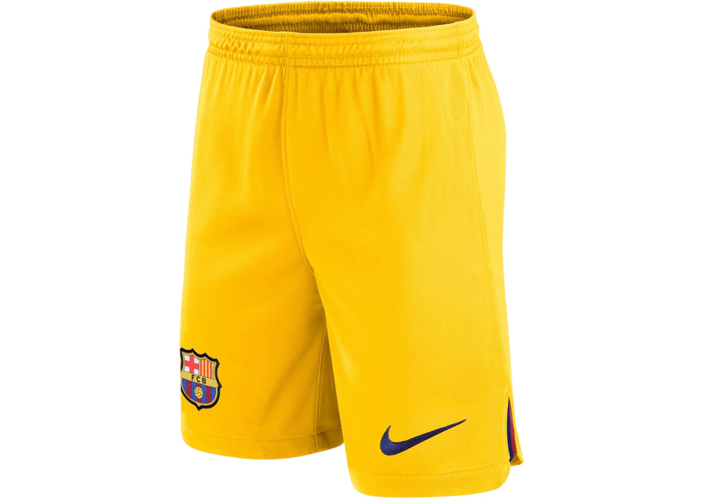 Nike Barcelona Stadium Fourth Performance Replica Shorts Yellow