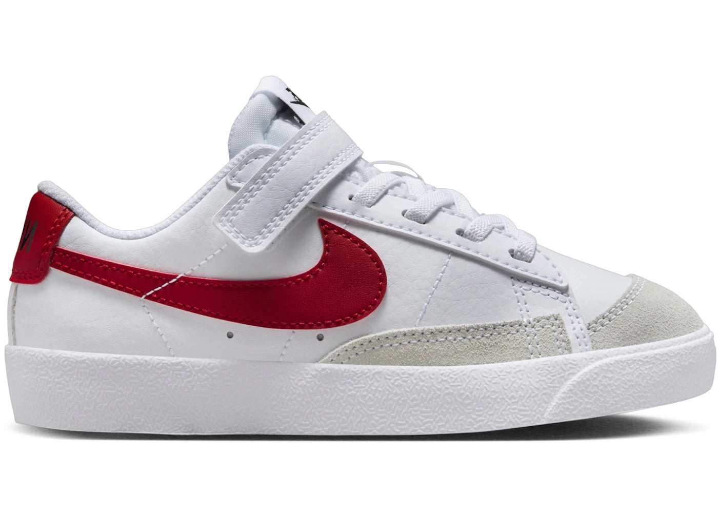 Nike Blazer Low '77 White Black Gym Red (PS)