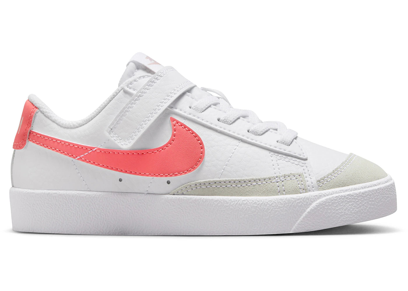 Nike Blazer Low '77 White Echo Pink Magic Ember (PS)