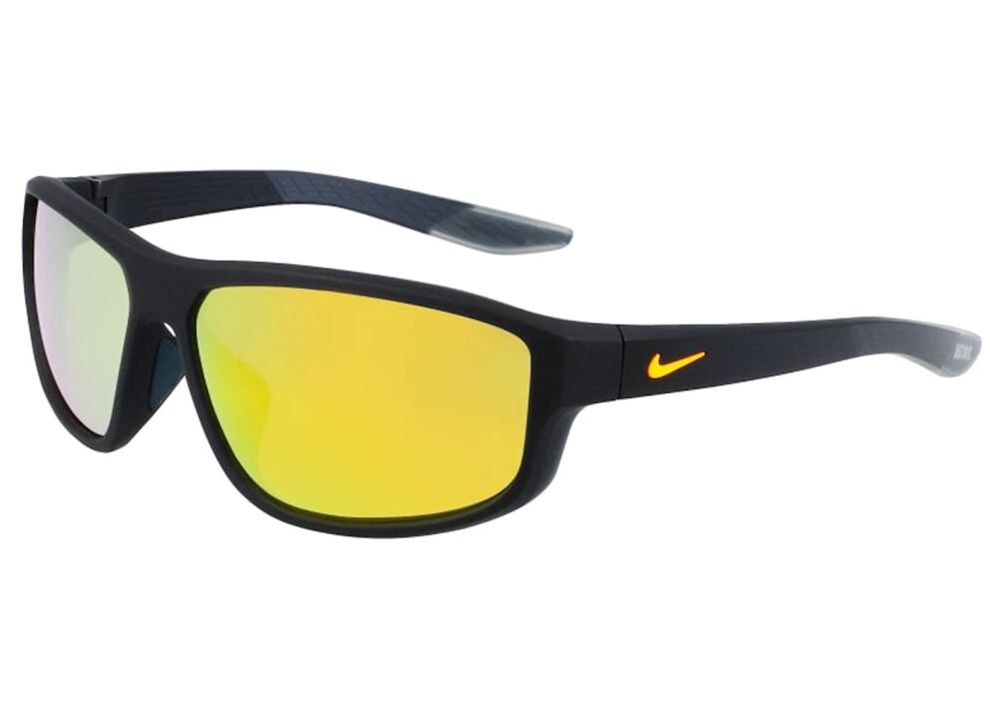 Nike Brazen Fuel Sunglasses Matte Obsidian/Brown/Orange (DJ0803-452-6214)