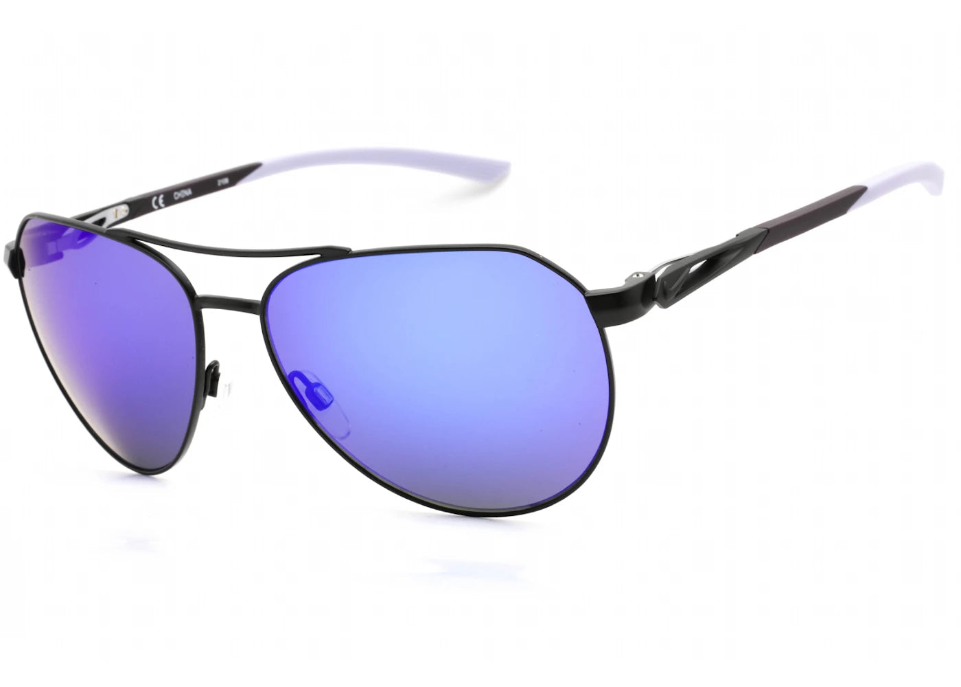Nike Club Nine Sunglasses Satin Black/Grey Ultraviolet (DQ0799-012)