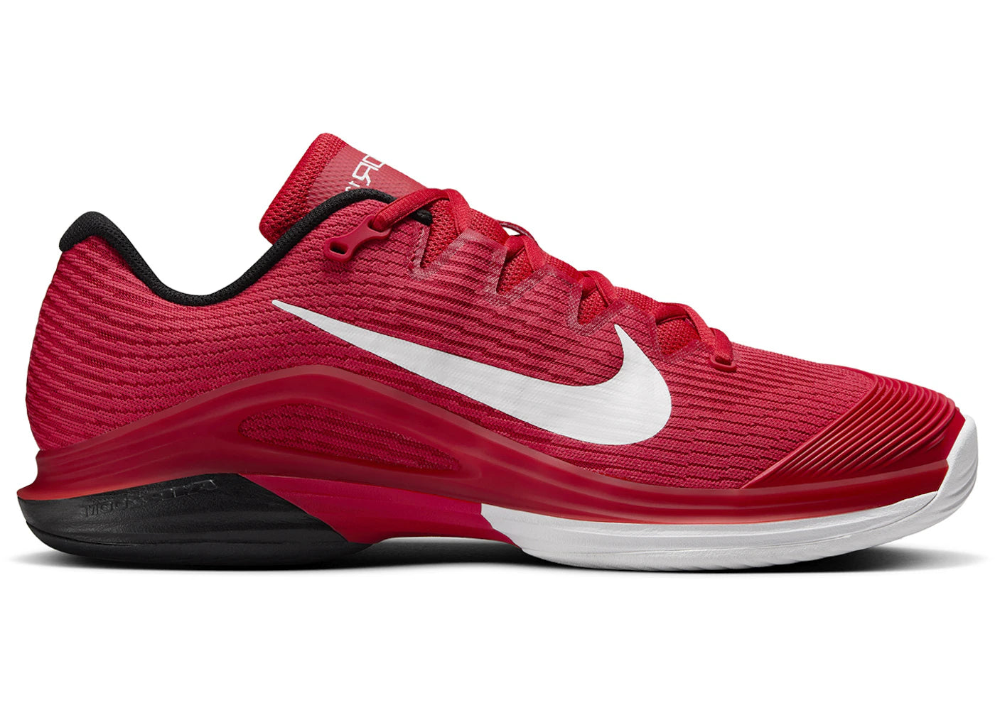 Nike Court Air Zoom Vapor 12 HC University Red Black Gym Red White
