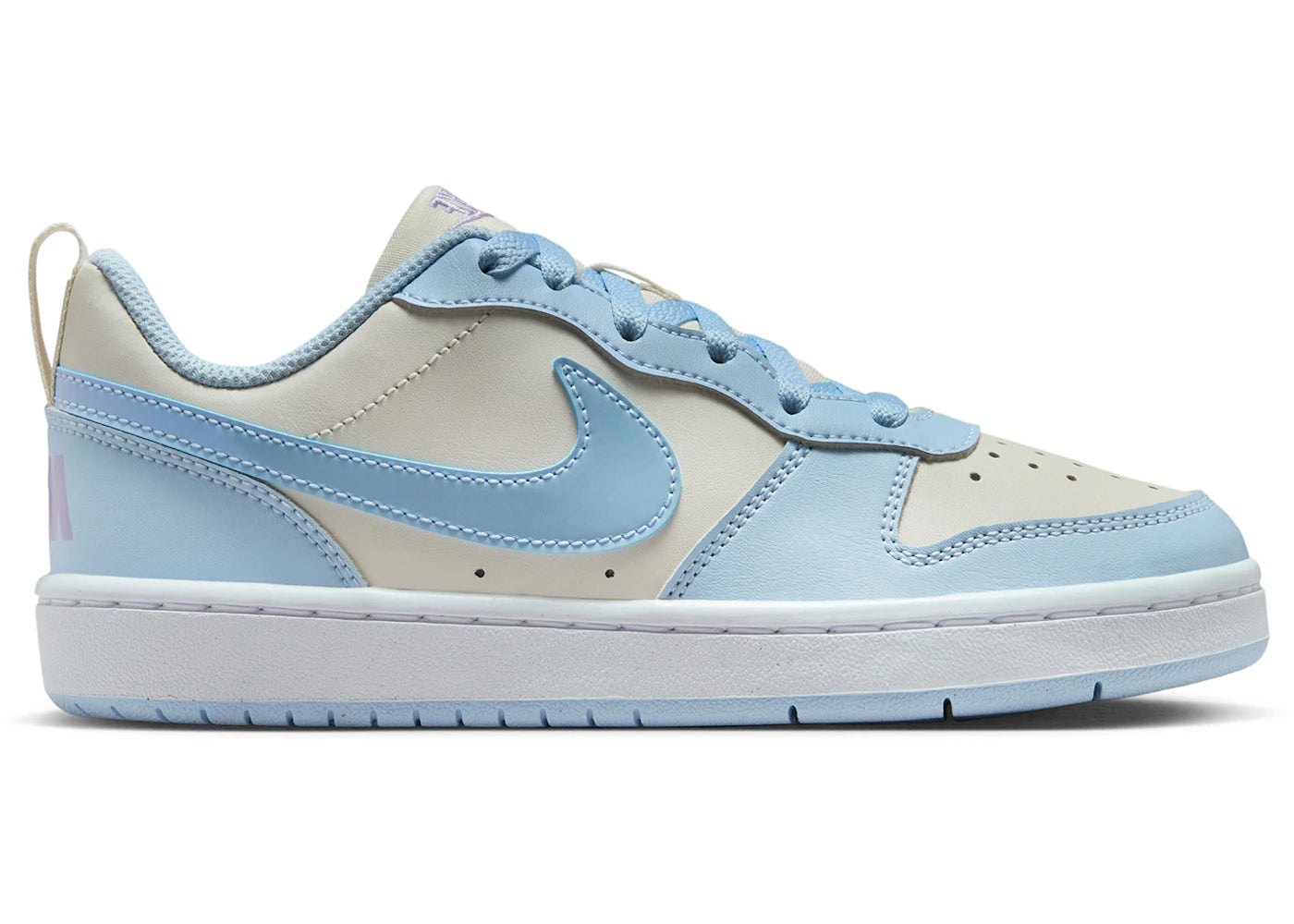 Nike Court Borough Low Recraft Soft Pearl Hydrangeas White Celestine Blue (GS)