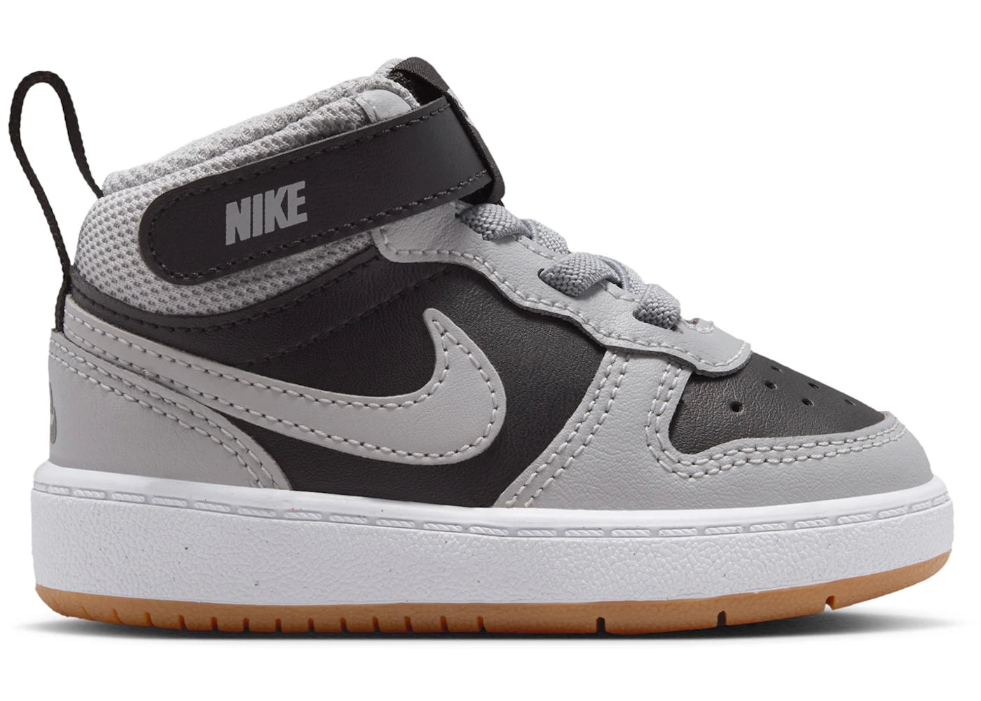 Nike Court Borough Mid 2 Black Light Smoke Grey Gum (TD)