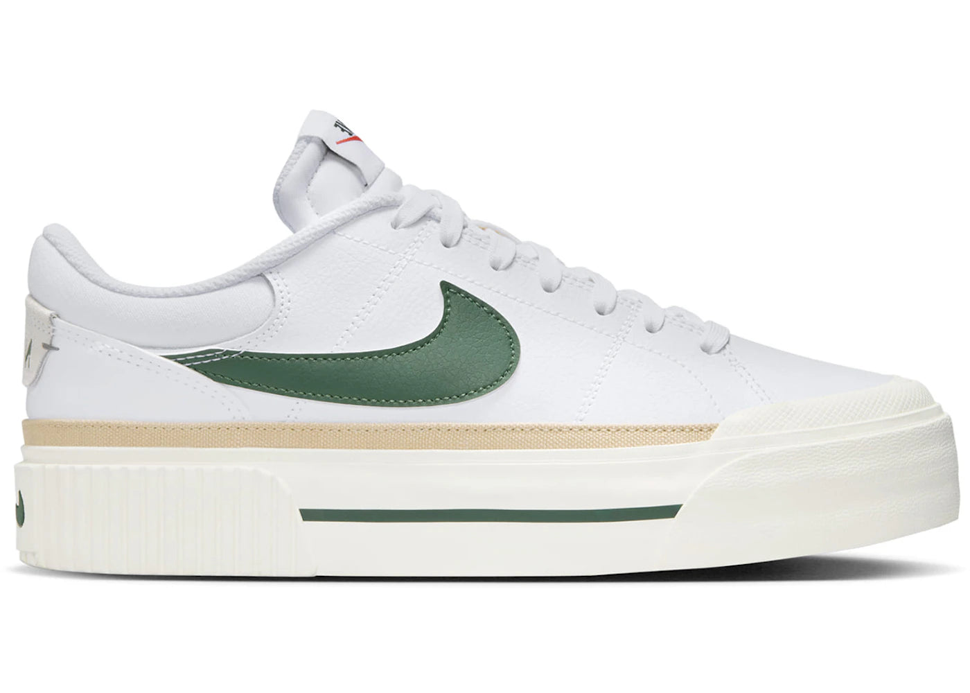 Nike Court Legacy Lift White Sail Sesame Fir (Women's)