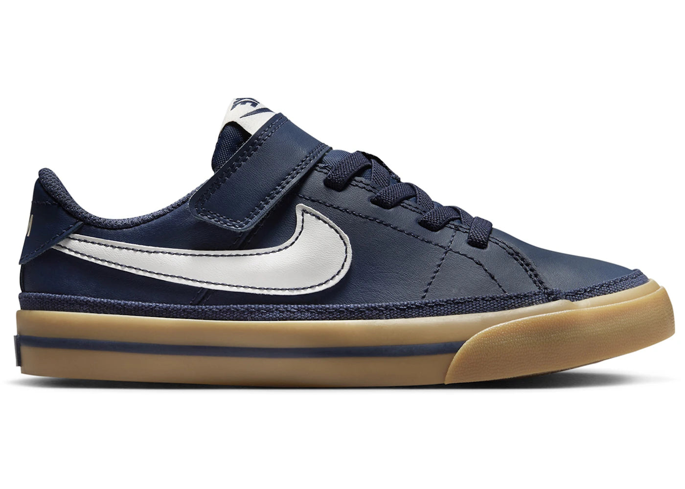 Nike Court Legacy Thunder Blue Gum Light Brown Sail (PS)