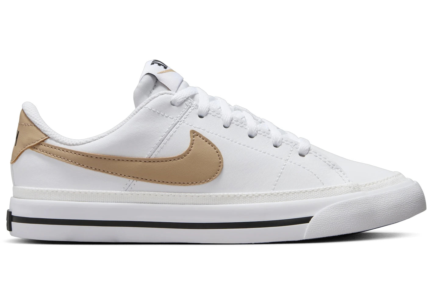 Nike Court Legacy White Black Hemp (GS)