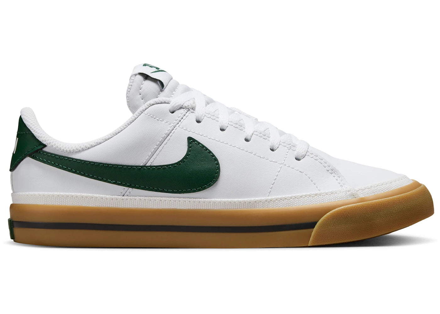 Nike Court Legacy White Gum Light Brown Anthracite Fir (GS)
