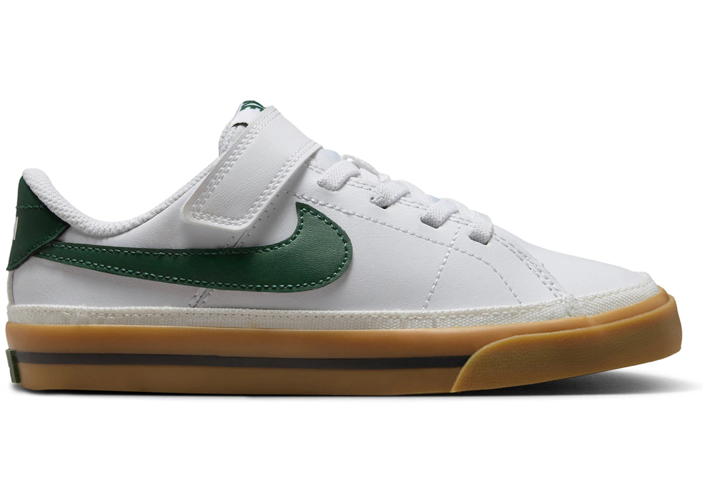 Nike Court Legacy White Gum Light Brown Anthracite Fir (PS)