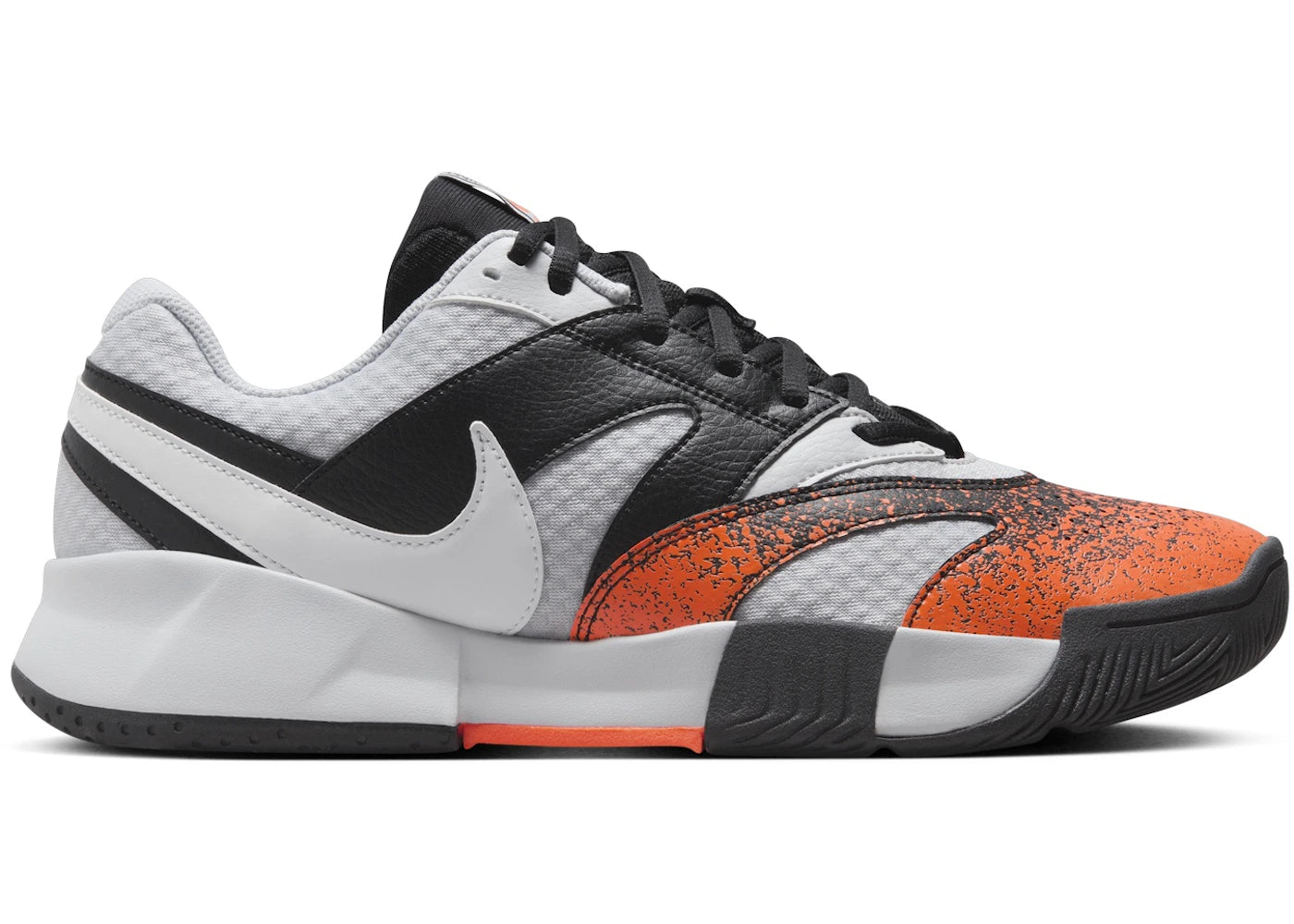 Nike Court Lite 4 Premium Pure Platinum Black Hyper Crimson White