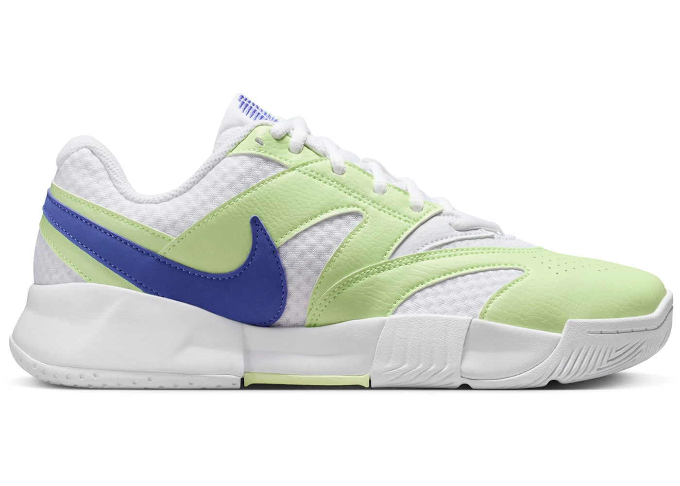 Nike Court Lite 4 White Light Liquid Lime Sapphire (Women's)
