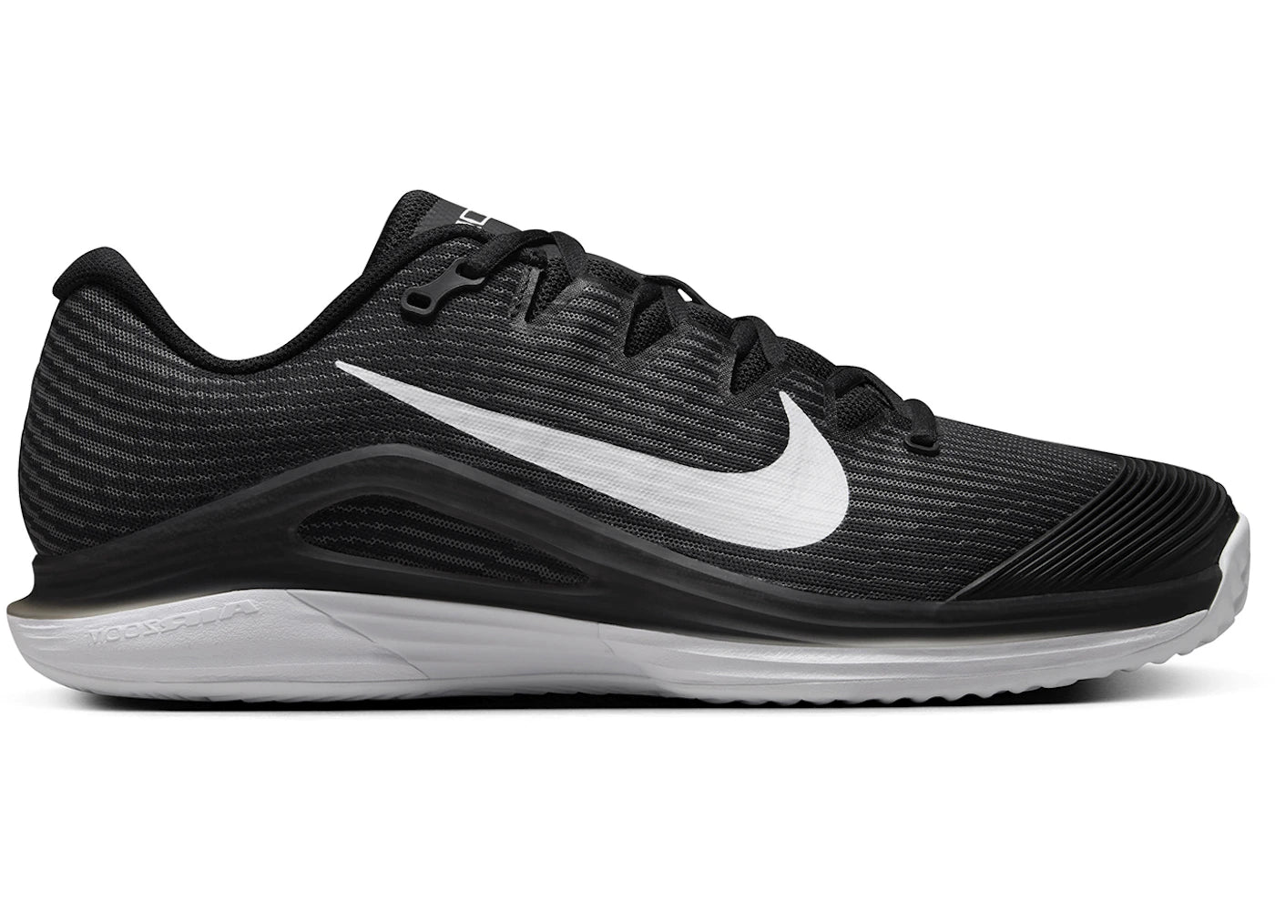 Nike Court Vapor 12 Clay Black Dark Smoke Grey White