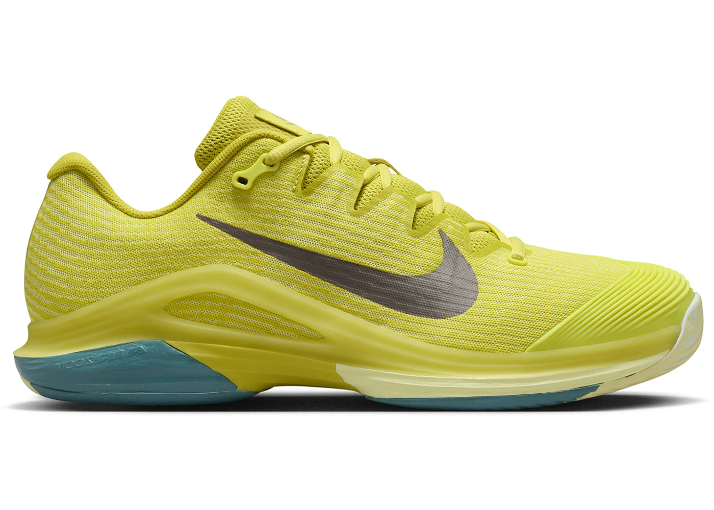 Nike Court Vapor 12 HC Premium High Voltage Luminous Green Mineral Teal Cave Stone