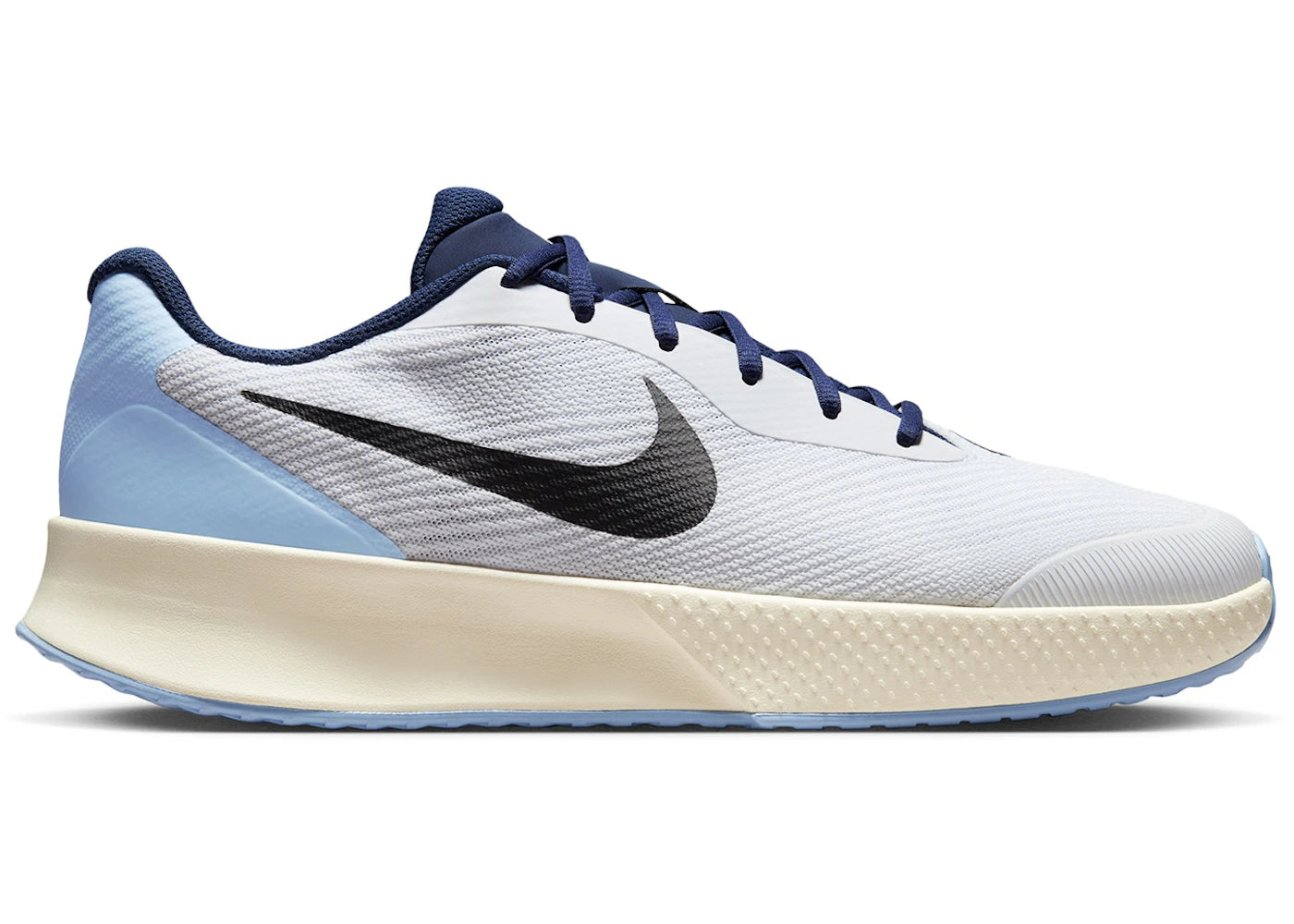 Nike Court Vapor Lite 3 HC White Midnight Navy Black