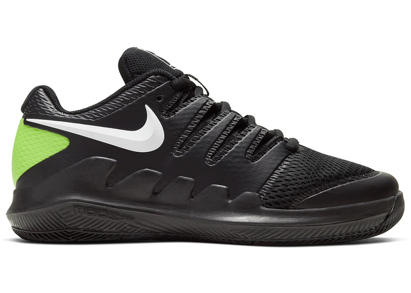 Nike Court Zoom Vapor X Black Volt (GS)