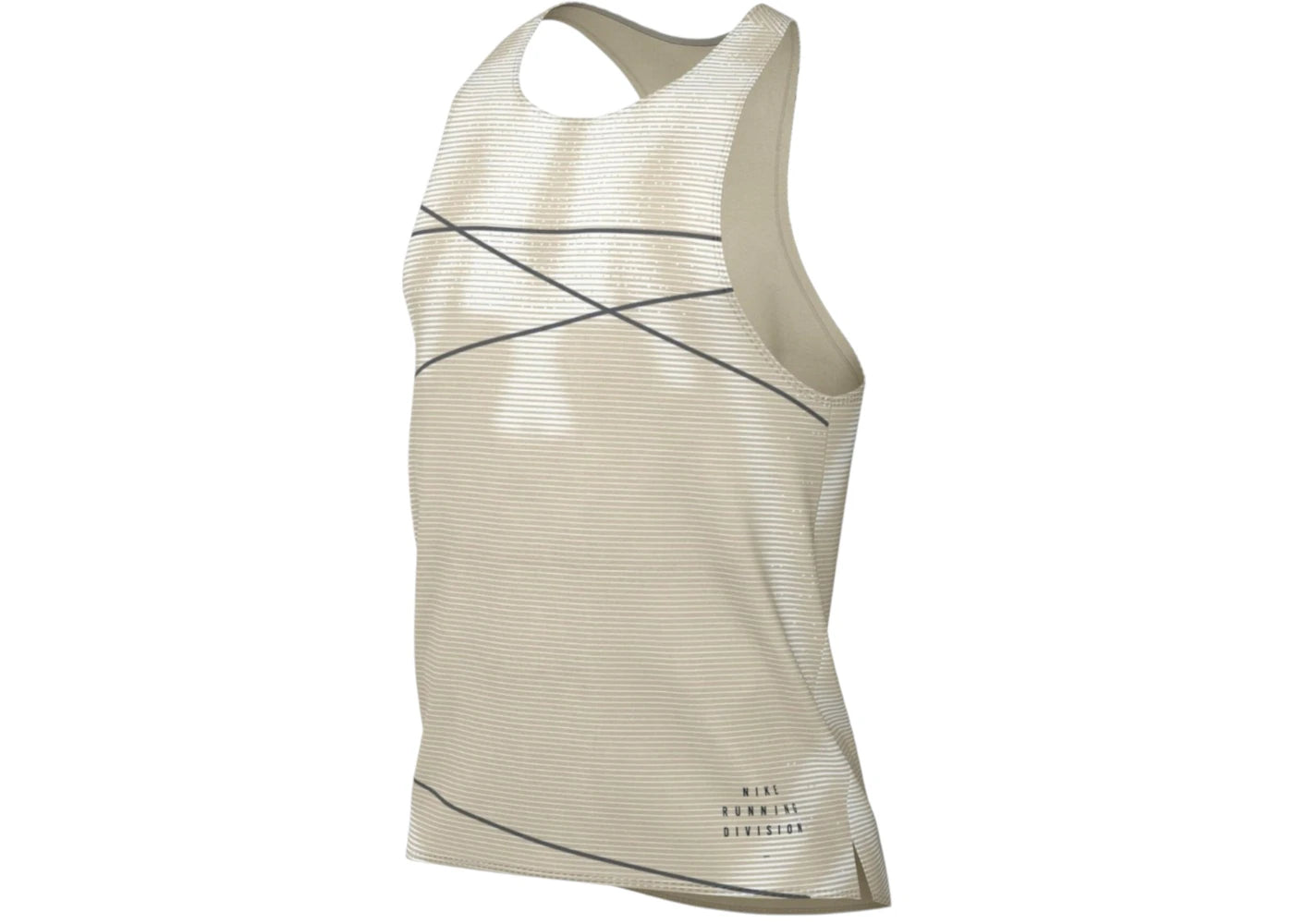 Nike Dri-Fit Running Vest Beige