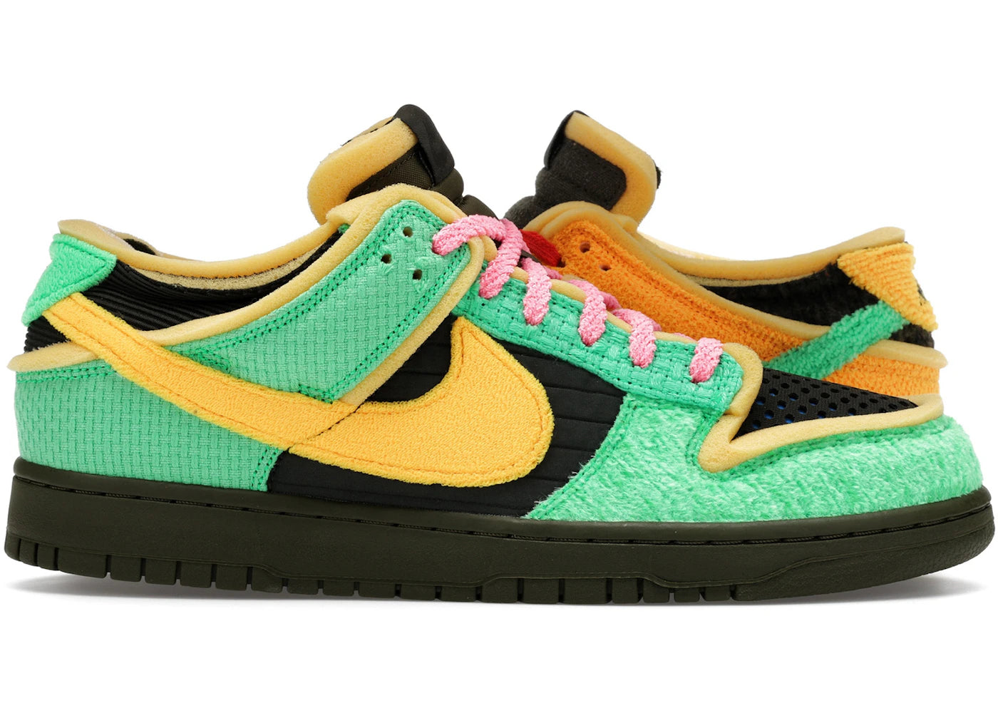 Nike Dunk Low Cactus Plant Flea Market Swamp Sponge Green Yellow (Friends & Family)