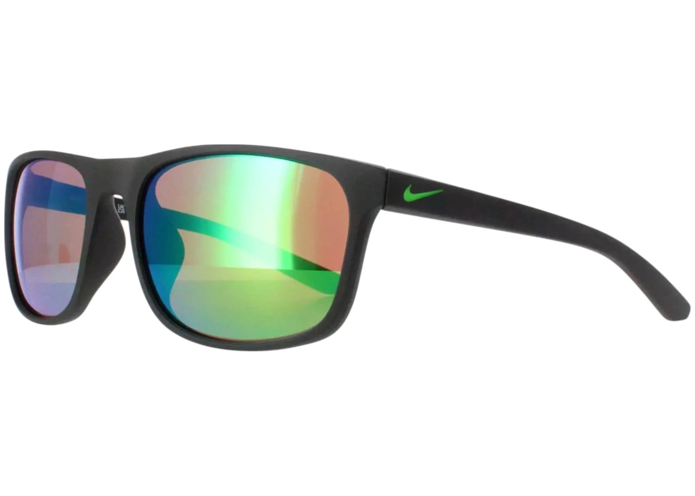 Nike Endure M Square Sunglasses Matte Seguoia Grey Green Gradient Multicolor (ENDURE-M-MI-CW4650-355-5919)