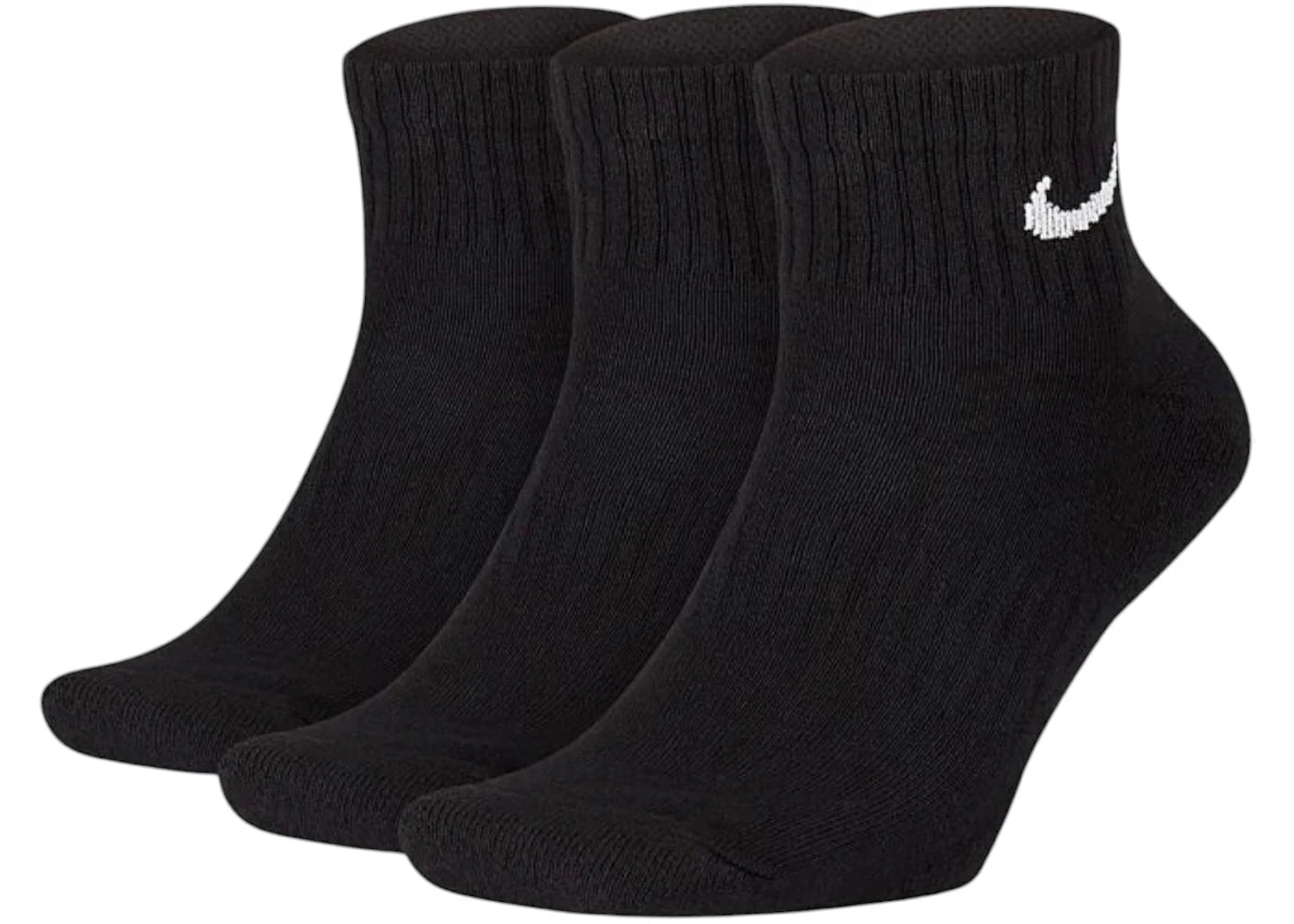 Nike Everyday Cushioned Training Low Socks Black