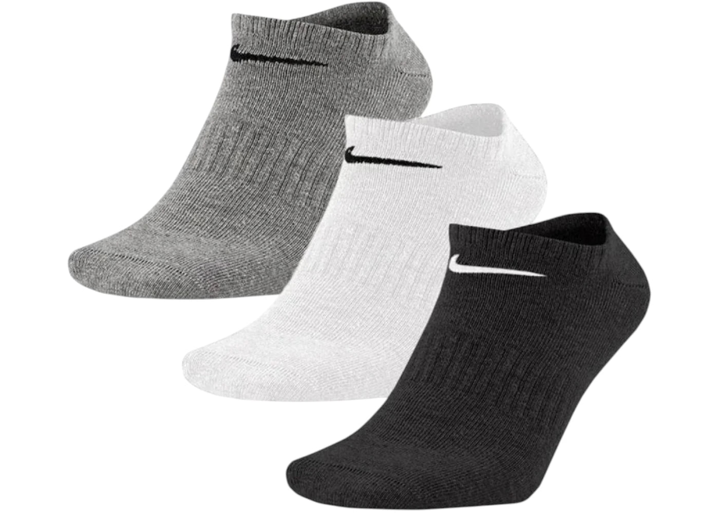 Nike Everyday Cushioned Training No Show Socks Black