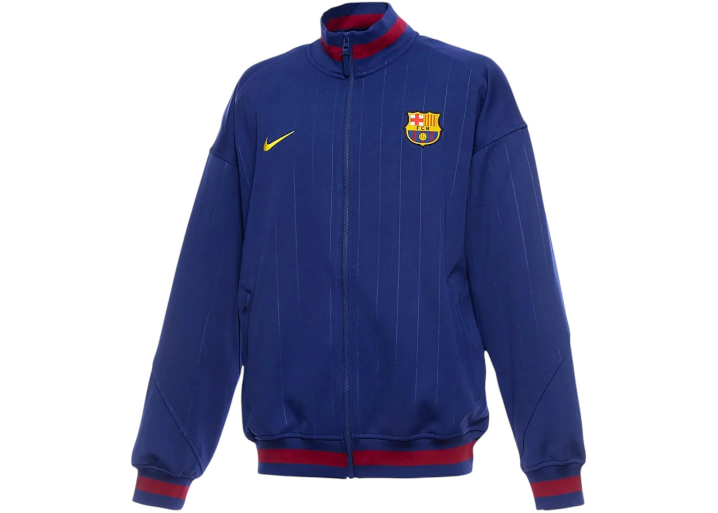 Nike FC Barcelona 25/26 Home Academy Pro Anthem Jacket Deep Royal Blue/Noble Red/Midwest