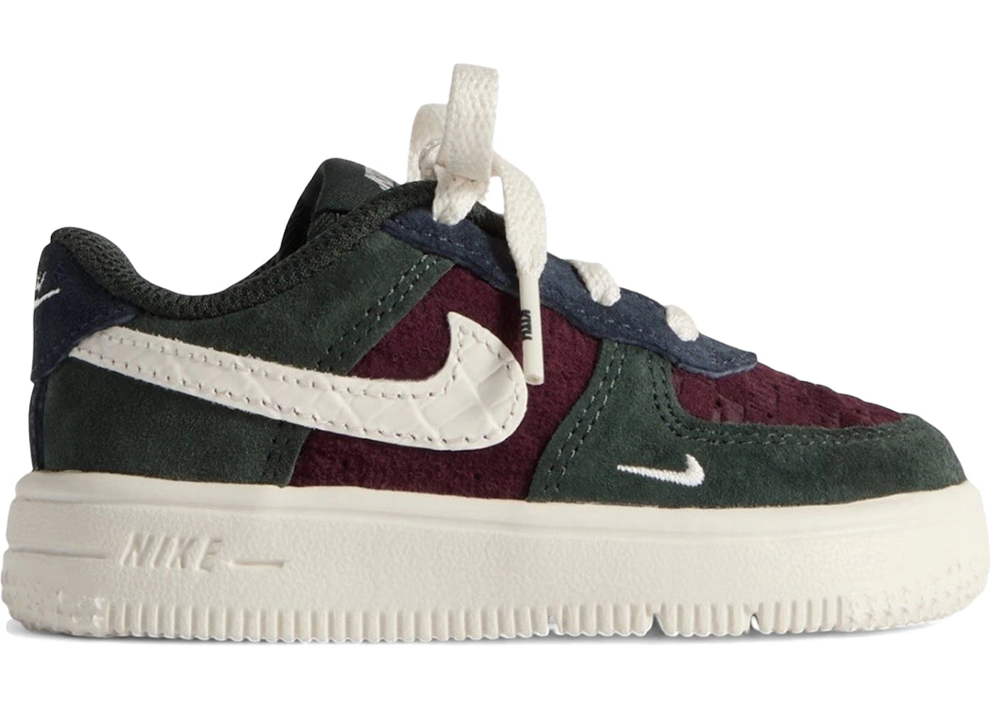 Nike Force 1 Low Kith Night Maroon (TD)
