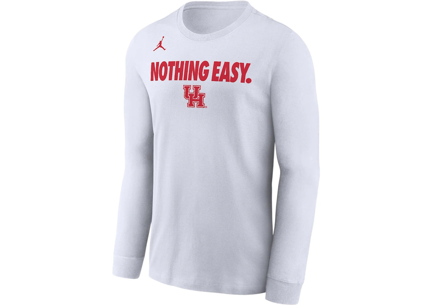 Nike Houston Jordan College Long-Sleeve T-Shirt White