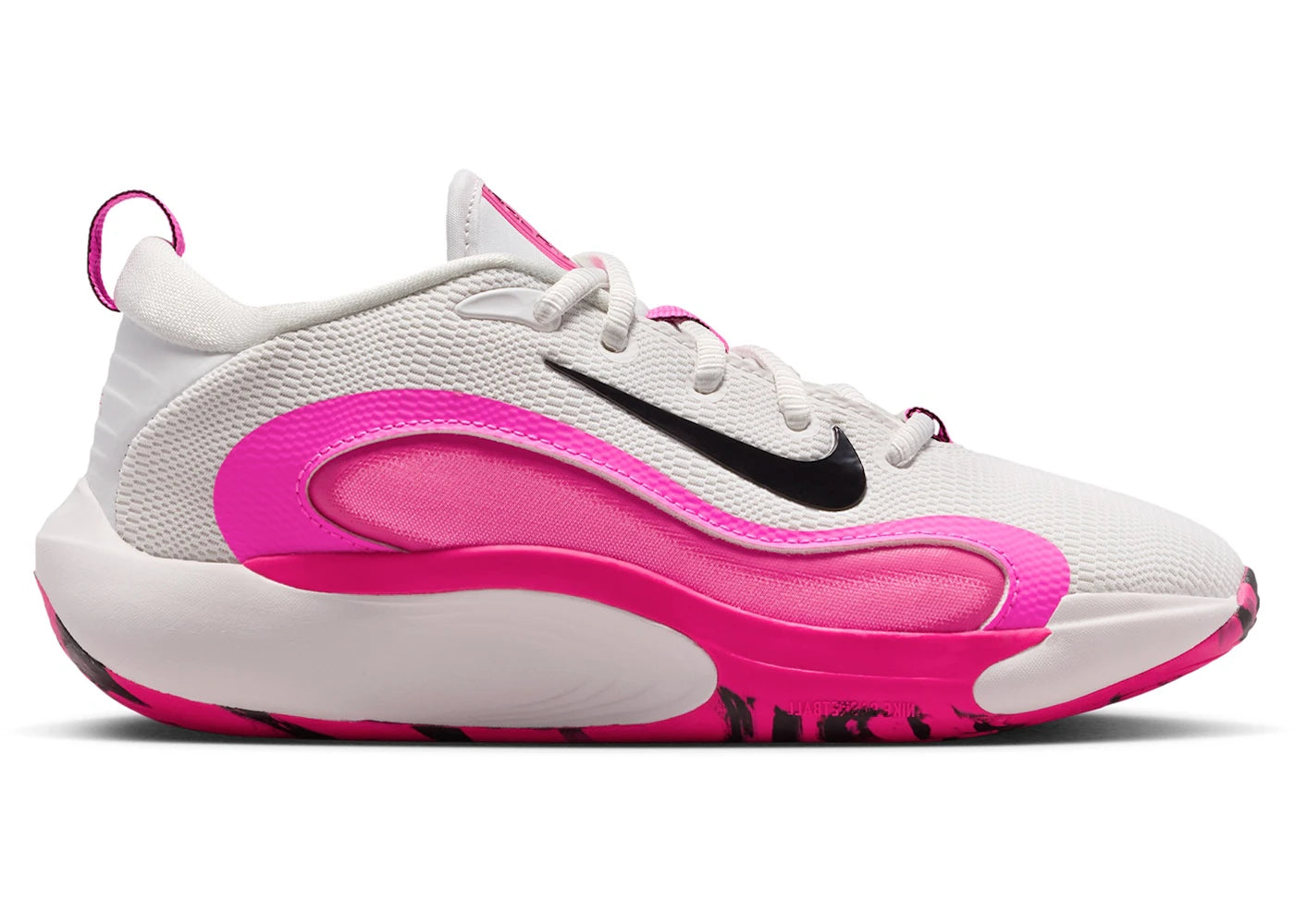 Nike IsoFly Platinum Tint Laser Fuchsia (GS)