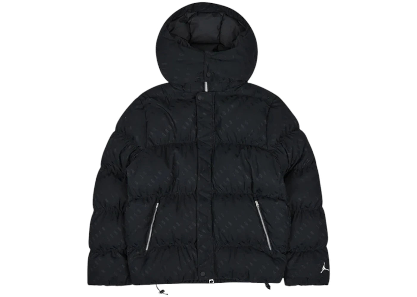 Nike Jordan Essentials Multi Logo Synthetic Filled Puffer Jacket Black/White
