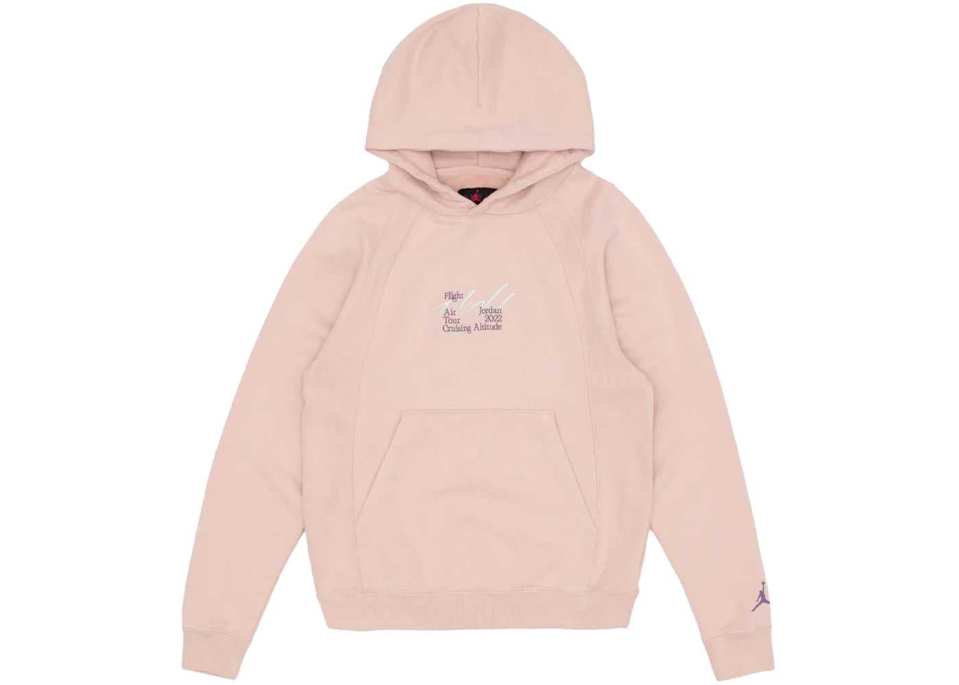 Nike Jordan Flight Heritage Hoodie Oxford Pink