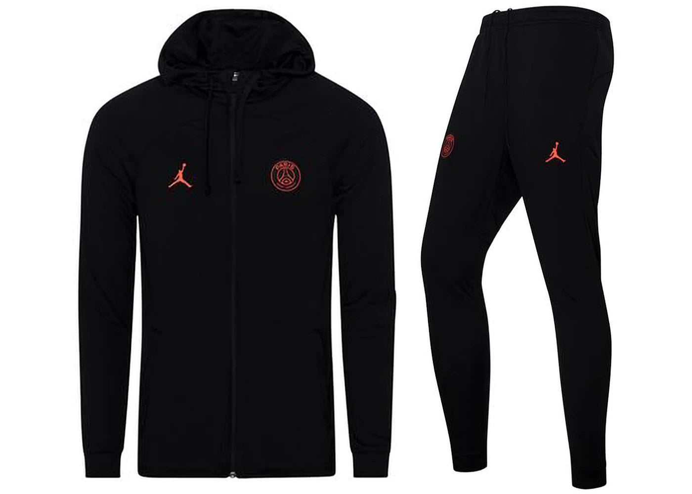 Nike Jordan Paris Saint Germain Strike Tracksuit Black