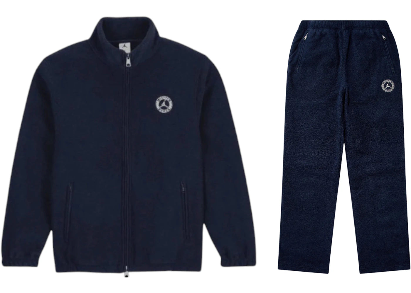 Nike Jordan x Union LA Logo Track Jacket & Pants Set Navy Blue/White